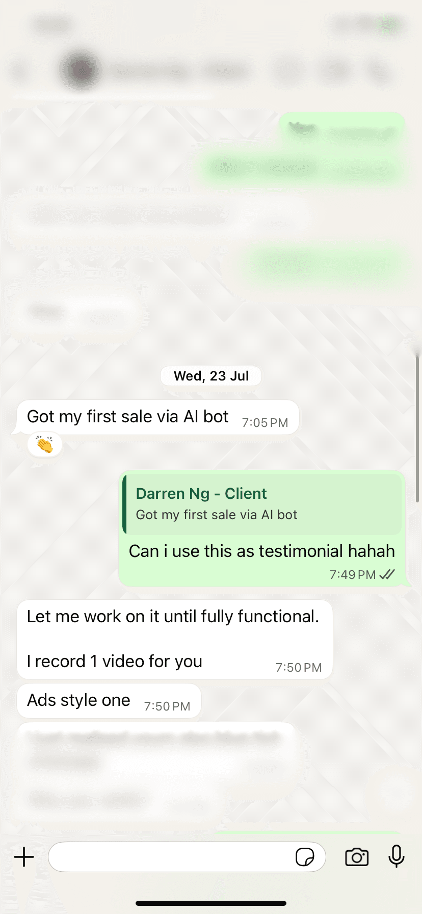Customer testimonial from Darren at SgVenusFlyTrap